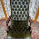 Vintage leather Chesterfield armchair