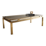 1970s coffee table attributed to designer Guy Lefèvre for Maison Jansen.