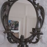 Candlestick mirror.