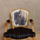 Fauteuil Louis XV bison