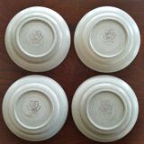 4 St Amand Alaska model dessert plates