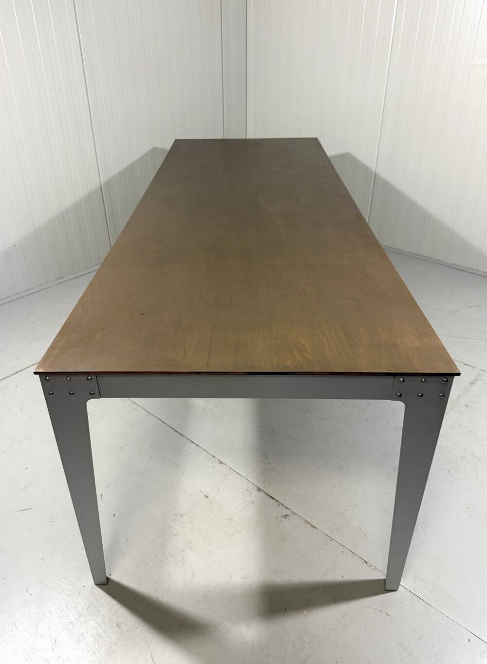 Piet Hein Eek XXL aluminium dining table 1990’s