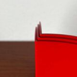 Pair of bookends model 4909 Italian space age mid-century by Giotto Stoppino for Kartell, 1960, set of 3