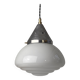 Vintage Art Deco opaline pendant light