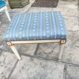 Louis XVI style stool and chair set