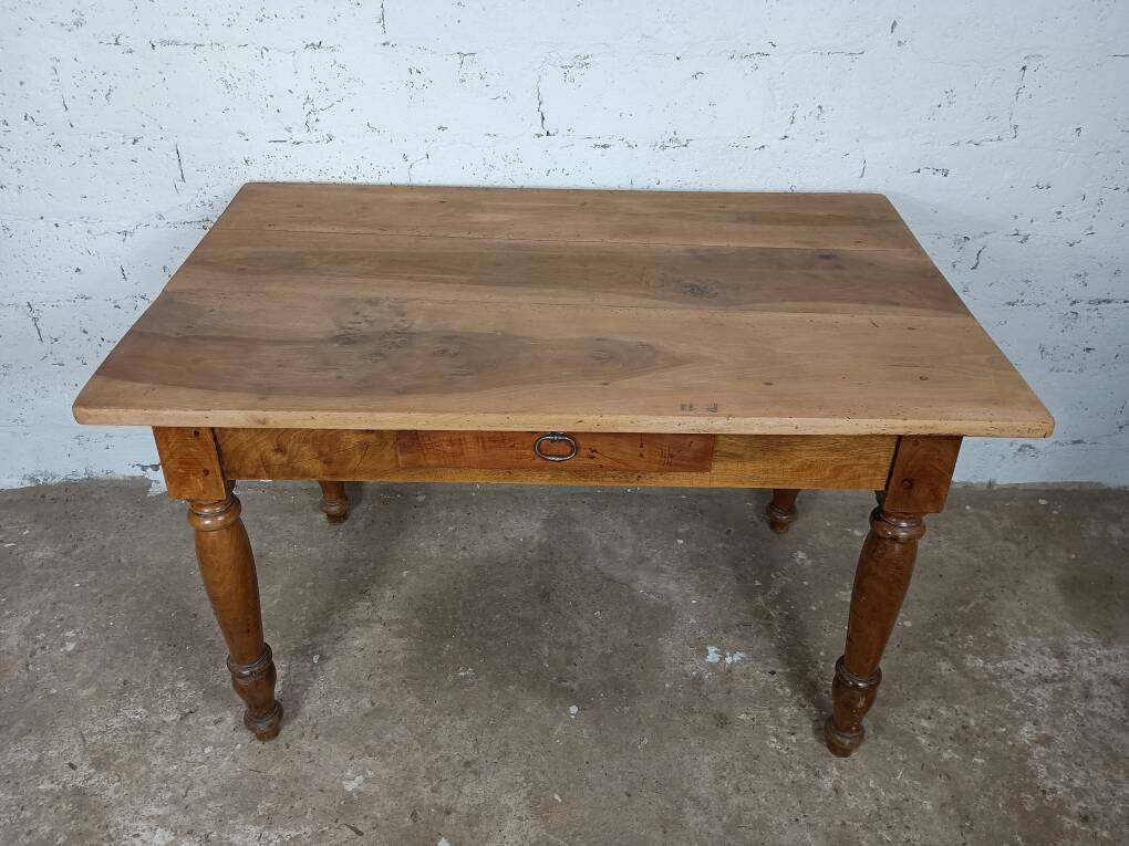 Table bistrot chêne massif