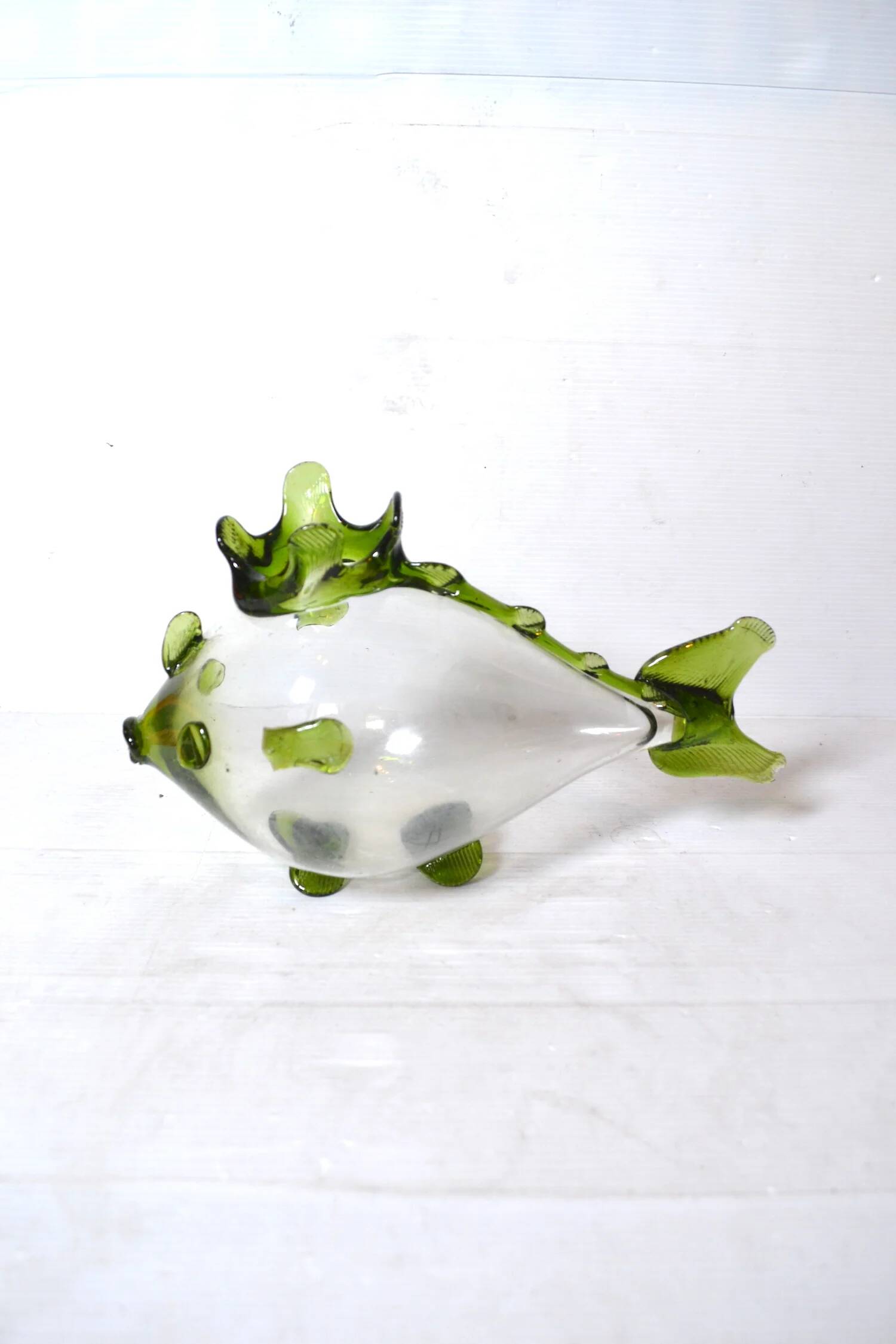 Poisson en verre soufflé