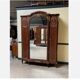 Antique Art Nouveau wardrobe, linen. - fire-gilded bronze