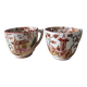Sarreguemines porcelain cups