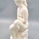 Ceramic Woman Figure, Jihokera Bechyně, 1986, Czechoslovakia