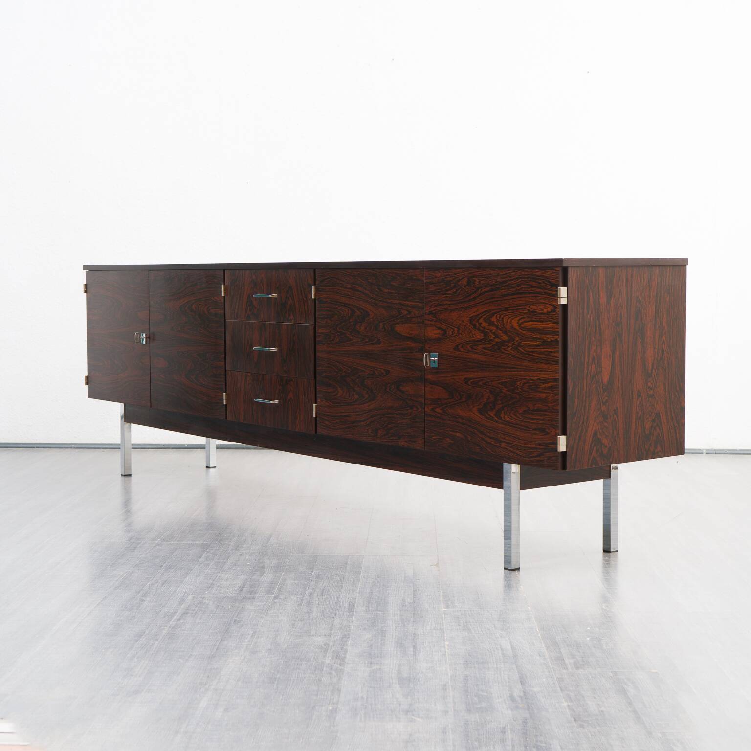 Enfilade vintage, palissandre, 248cm