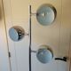 Vintage chrome floor lamp Space Age - 3 "Eyeball" globes (1970s)