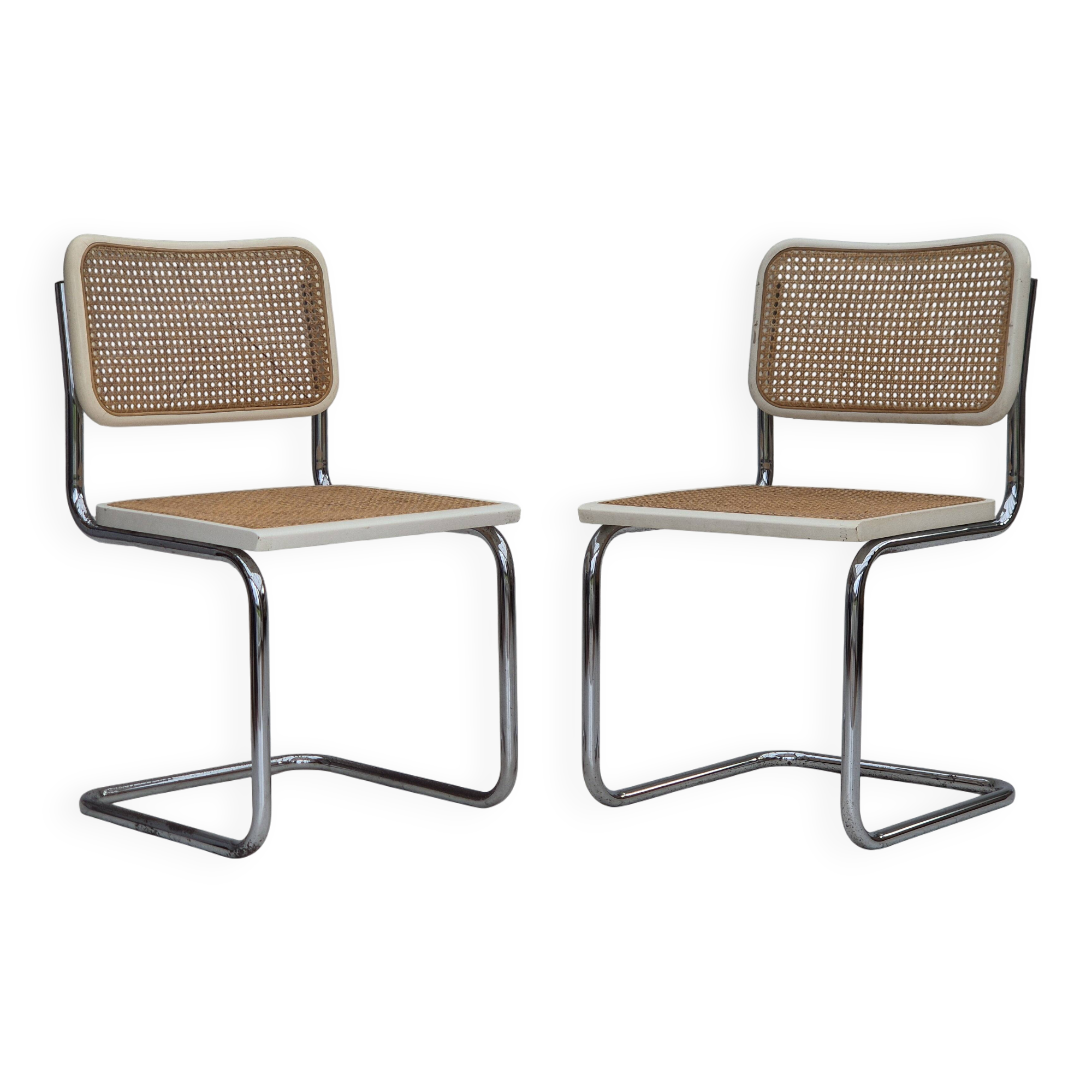 1970s, pair of Italian vintage chairs, original condition.