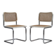 1970s, pair of Italian vintage chairs, original condition.