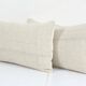 Set of 2 vintage kilim cushion covers 30x61 cm