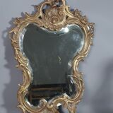 Old beveled mirror and bronze Louis XV style 52x32 cm SB