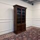 Classic English Bookcase with Glass Sliding Doors