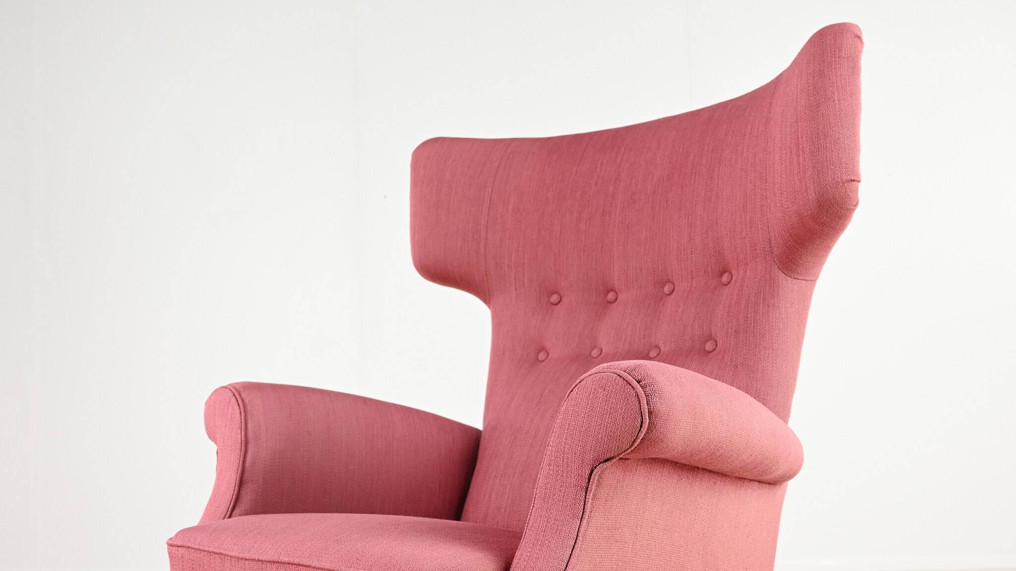 Fritz Hansen, Wingback Chair Model “FH 8023”, Denmark c.1950