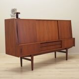Teak highboard, Danish design, 1970s, production: Denmark