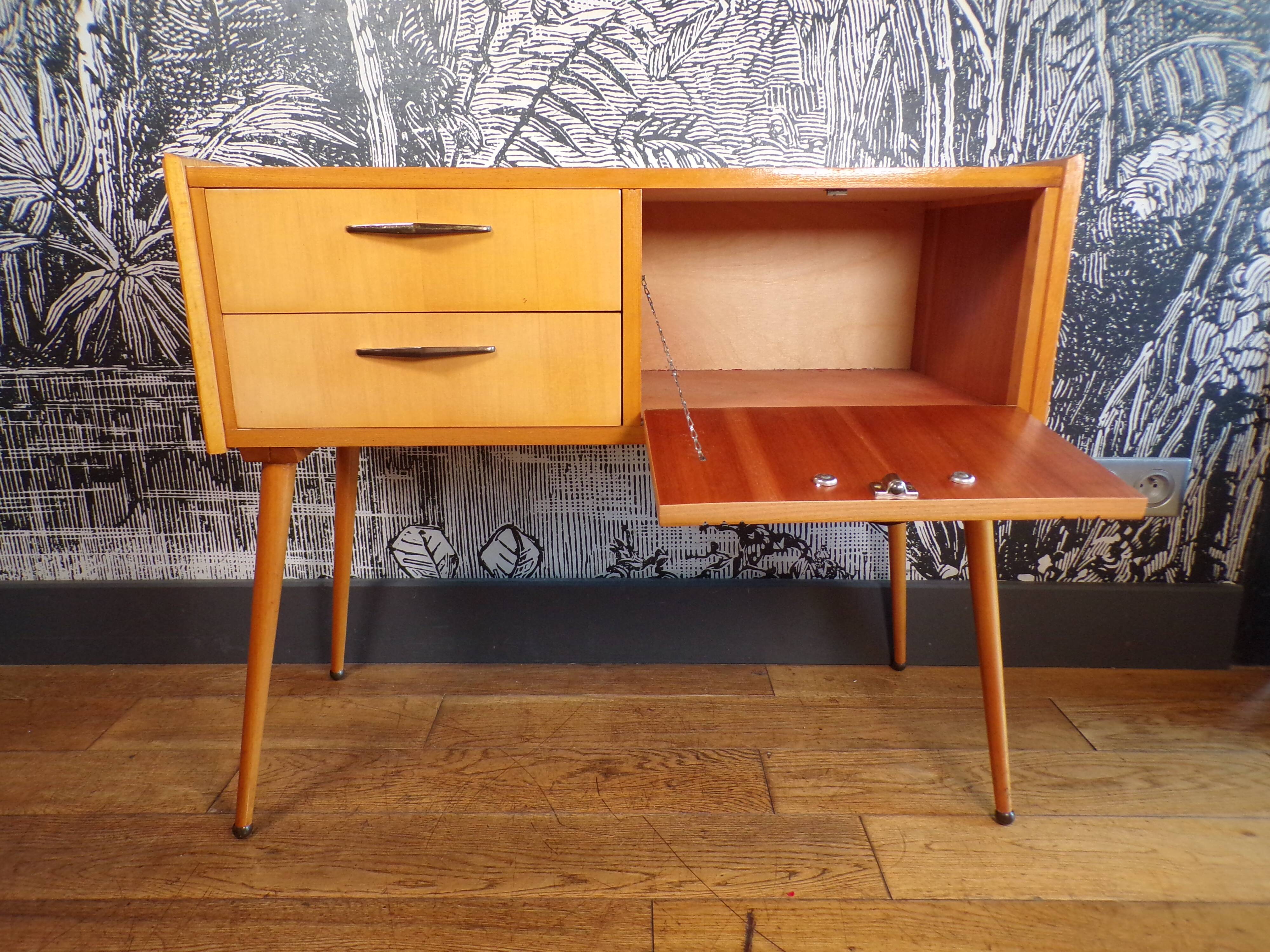 Mini sideboard 1960 with compass feet