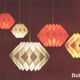 Acrylic pendant light "Butterfly" by Lars Shiøler for Hoyrup lighting. Denmark 1960s