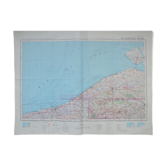 Map n ° 2, Dunkerque-Bruges, army Edition