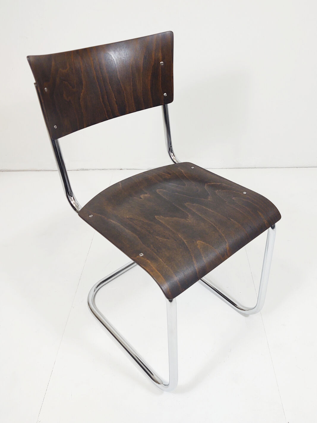 Tubular steel cantilever chair by Mart Stam