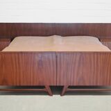 Vintage bed and bedside tables