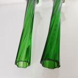 Pair of Murano glass soliflores
