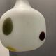 Italian Opaline Glass Pendant Light by De Mayo, 1970s