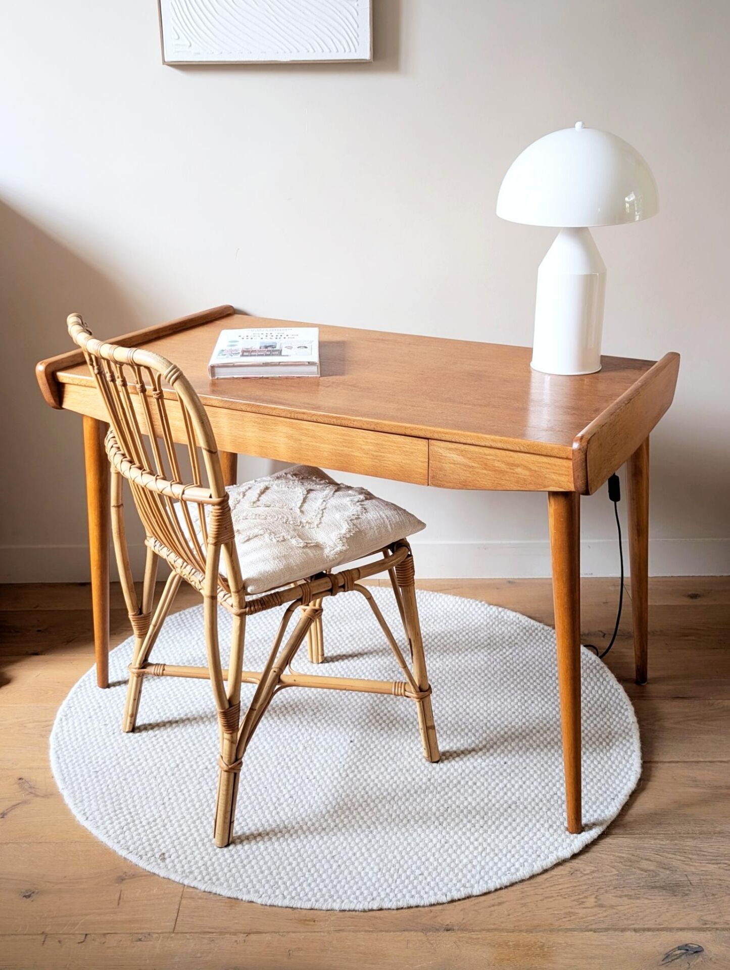 Vintage Scandinavian (Danish) desk, 1960s-70s.