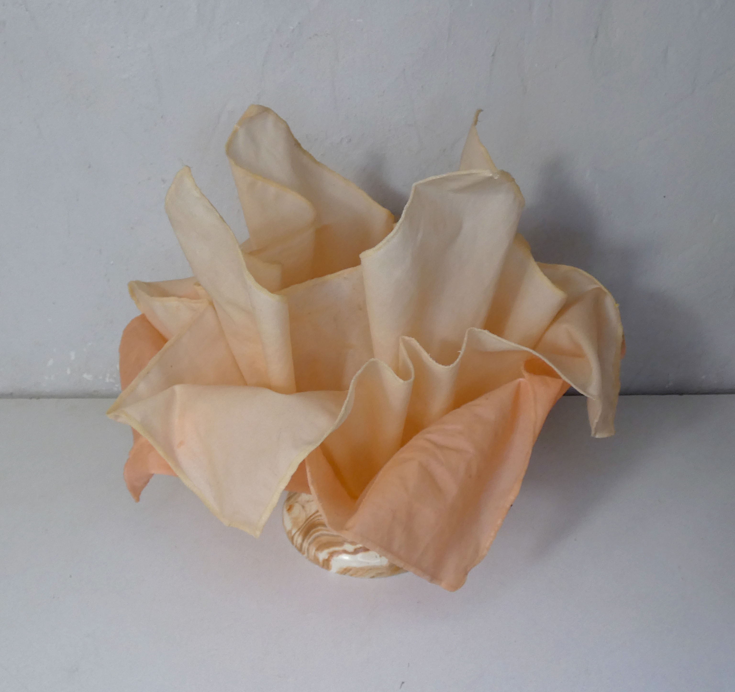 Vintage pink draped lamp jannalights