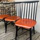 Chaises scandinaves de Tapiovaara modèle Fanett vintage années 60