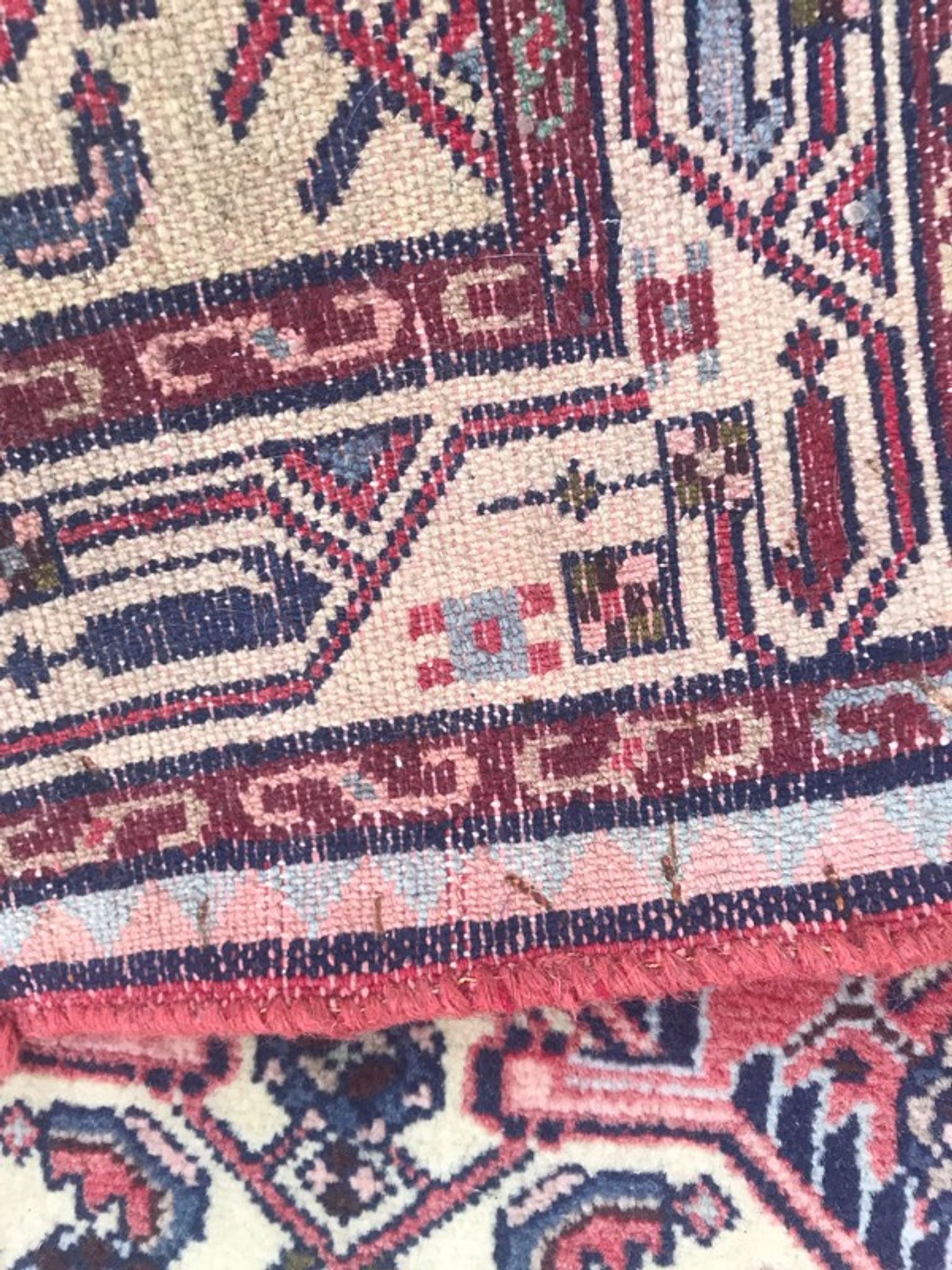 Handmade persian rug moussel 78x136 cm
