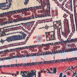 Tapis persan Moussel fait main 78x136 cm