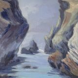 Georges Bordonove (1920-2007) - Oil on canvas - Not signed - Seascape