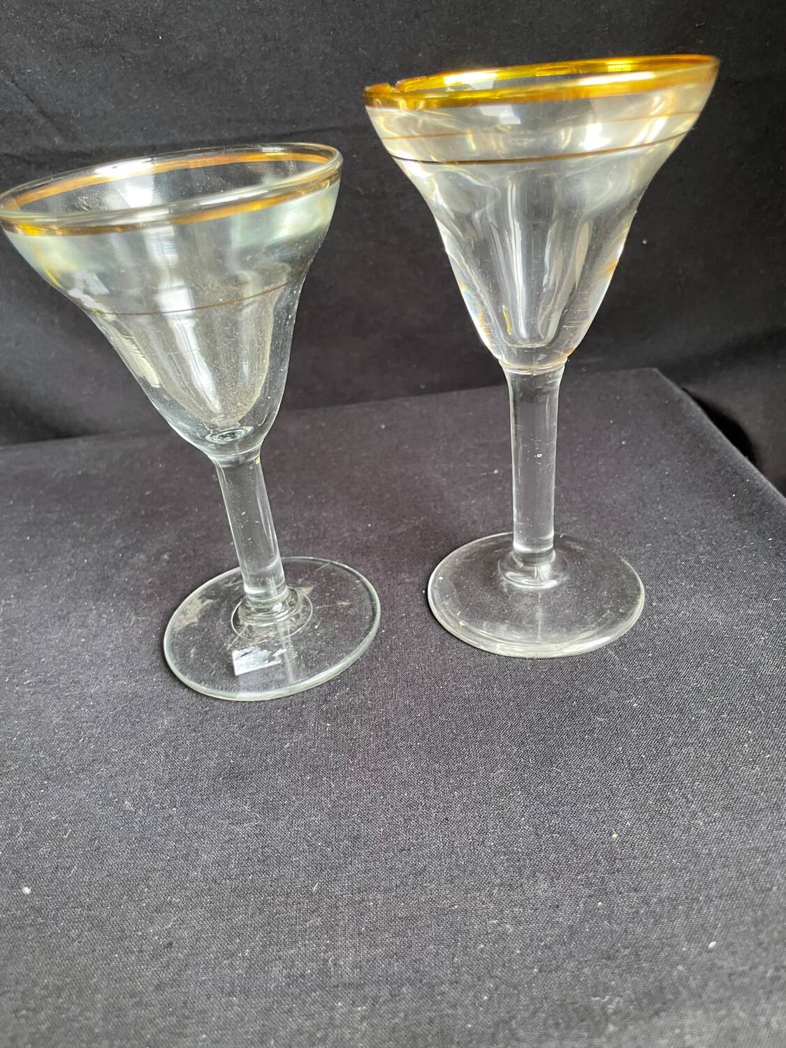 10 40s bistro glasses