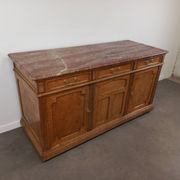 Marble top store bank
