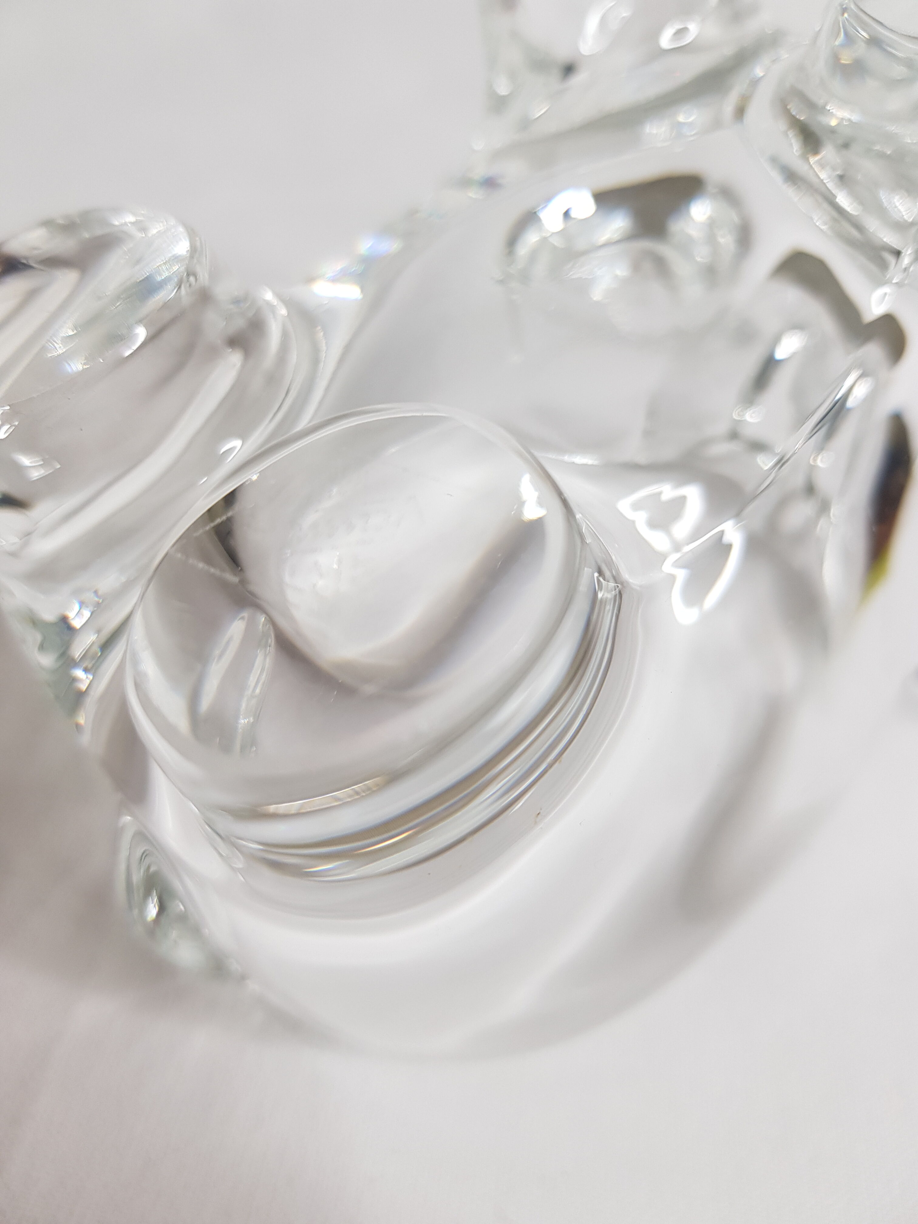 Catchall "Elephant" in crystal "Art Vannes France"