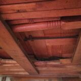 Large table for 12 people with extensions, Louis XV style.