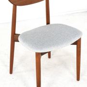 Set of 4+2 Harry Ostergaard for Randers Møbelfabrik chairs - danish design
