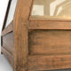 Wooden showcase with 2 drawers