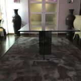 Glass dining table Roche Bobois model DIAPO