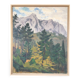 Oil on canvas by Camille Leroy 1905-1995. Alpes-Maritimes.