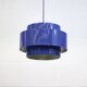 Lampe vintage Jo Hammerborg bleue emblématique | Fog & Morup | Modèle Juno