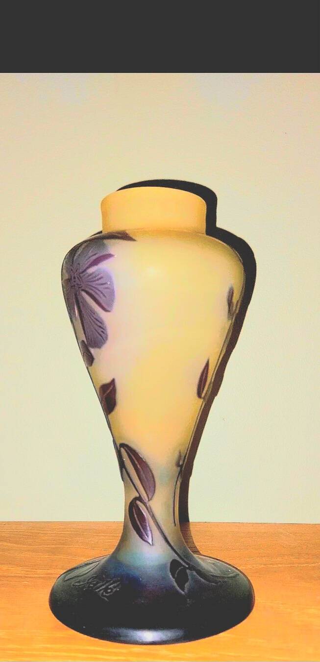 Vase Emille Gallé