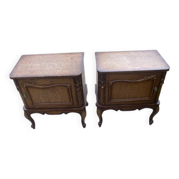 2 bedside tables