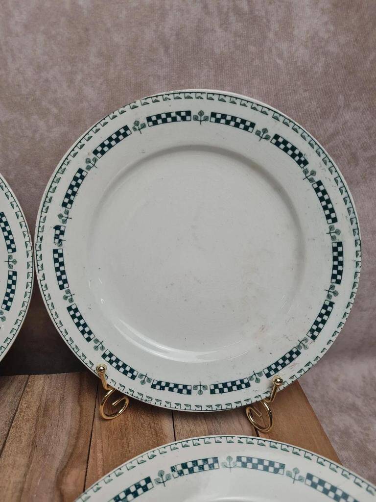 Set of 5 ironstone plates Gien model Sophia 💚