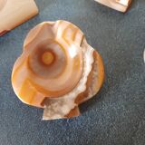 Set of marble ashtrays