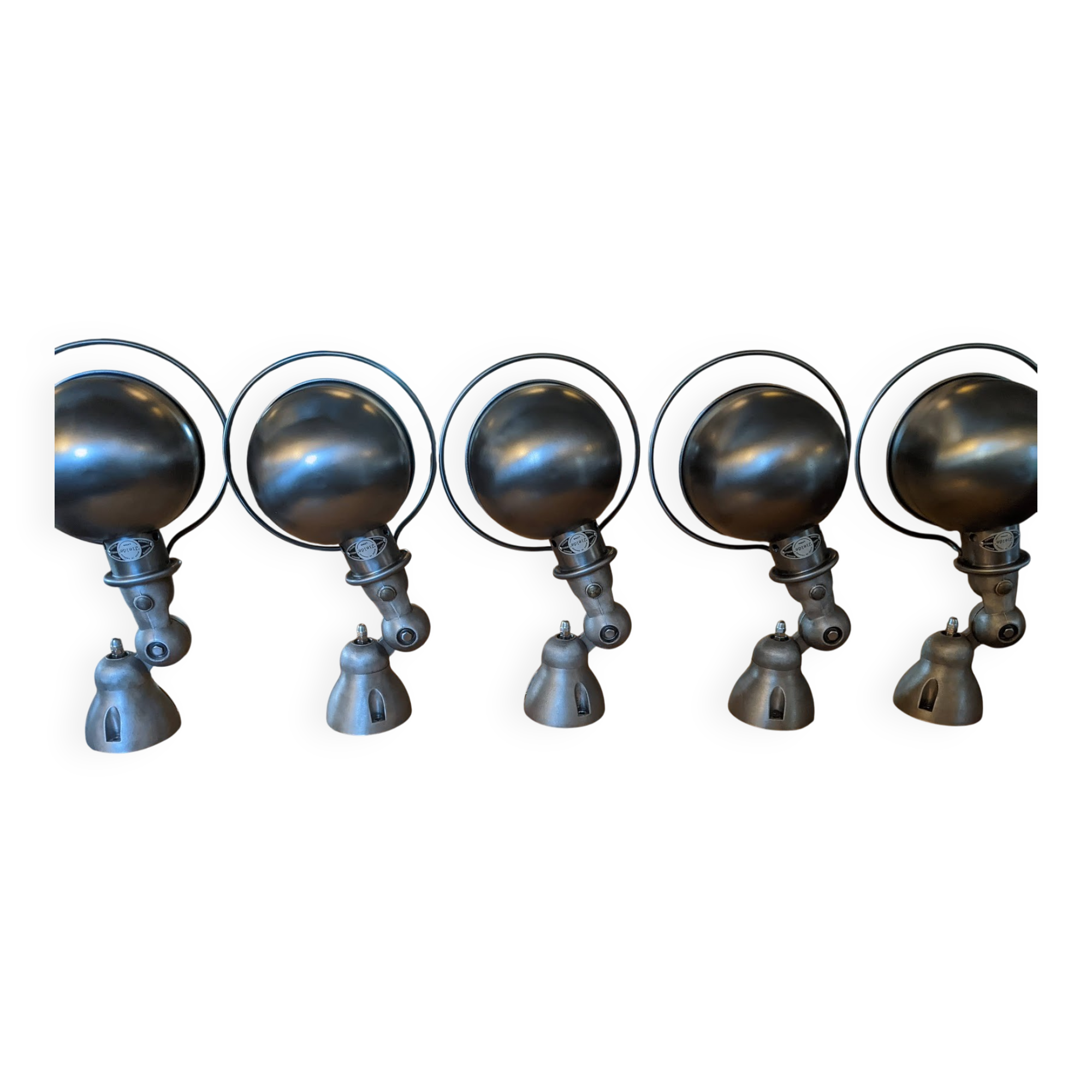 Magnificent Jielde wall light sold individually.